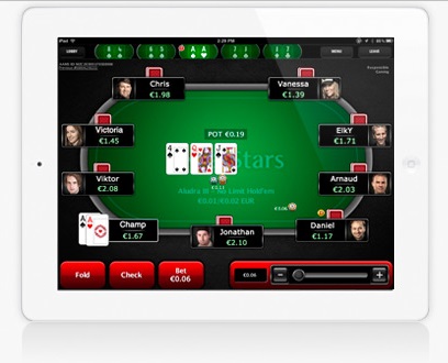 Mobile Poker aplikacija