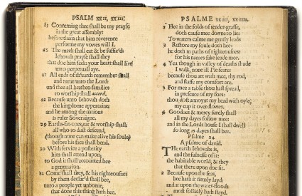  Bay Psalm Book /The New York Times